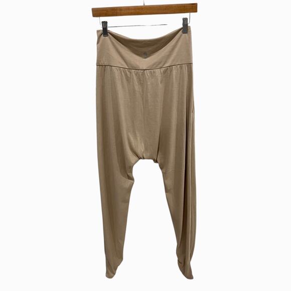 Free People Movement Echo Harem Pant Small NWT Tan Athleisure Yoga Pockets - Picture 3 of 8